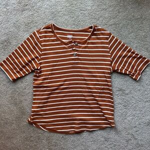 Land’s End Cotton Henley T-Shirt